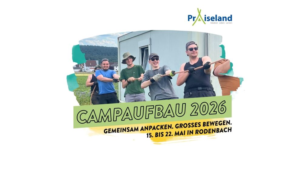 Campaufbauwerbung